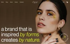 A brand that is inspired by forms creates by nature